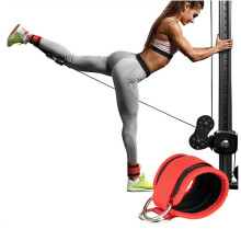 Knöchelband für Krafttraining mit Seilzuggeräten Red