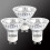 5 Pcs 35w Gu10 Halogen Spotlight Bulbs, Dimmable Reflector Lamps 4