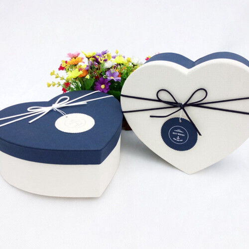 Yellow Snack Boxes Heart Shaped Gift 2