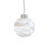 Clear Plastic Fillable Christmas Ornaments 3.14in (8cm) Set 2
