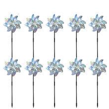 Windspinner / Reflektierende Vogelscheuchen 10-Pack