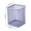 Mesh Pen Holder Square Desk Organizer Purple 5