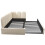 Upholstered Bed Daybed with Pull-Out Bed 17