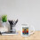 Father's Day Ceramic White Cup with Clear Bear Design 5