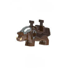 Mini Boar Mount Building Block Role Play Wargaming Toy for Kids