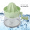 Citrus Juicer Manual Handheld Portable Rotary Squeezer for 6