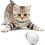 (White) Smart Interactive Cat Toy - New Version 360 Degree Self Rotating Ball 2
