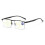 5Pack Men's Metal Reading Glasses Blue Light Blocking Anti Glare UV Protection Spring Hinge 4