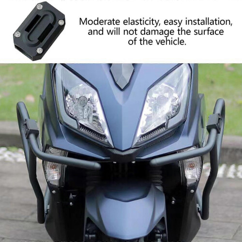 Motorcycle Bumper Blocks, Motorcycle Engine Bumper Guard Block Drop Protection compatible 22mm 25mm 28mm 1