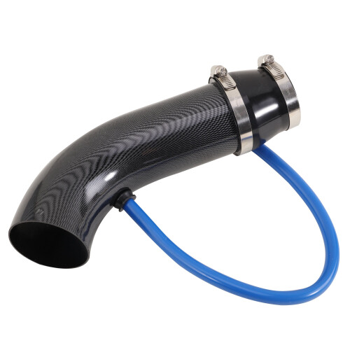 Universal Car 3" Cold Air Intake Filter Induction Kit Pipe Power Flow Hose System Accessories 2