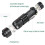 2 Pack Red Light Torch, Mini Red Flashlight Zoomable Signal Torches Waterproof 3