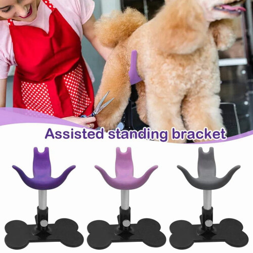 Dog Grooming Stool Auxiliary Standing Support Soft Safe and Harmless Adjustable Height Suitable for Small Dog C 2