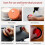 Polishing Sponge with Handle, Microfiber Hand Polishing Sponge1set-orange 5