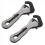2pcs Mini Stubby Pipe Vise Wrench,Mini Stubby Wrench 2