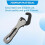 2pcs Mini Stubby Pipe Vise Wrench,Mini Stubby Wrench 5
