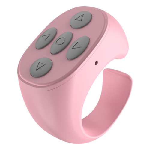 Wireless Ring Remote: 5-in-1 Bluetooth Grip for Phone, E-Book, Selfie, Presentation & 360 Rotation – Compatible with iOS/Android 1