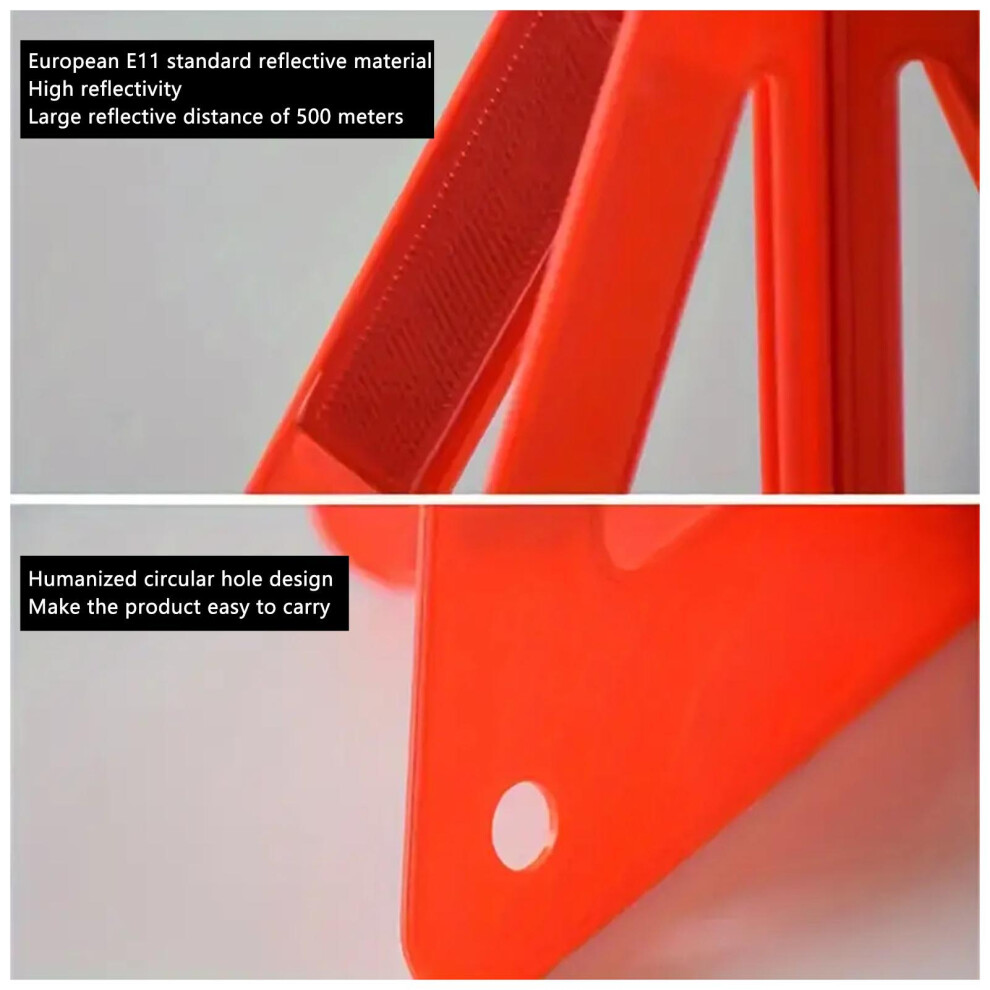Compact Emergency Triangles For Road Safety - 50 Chars 6443564958778