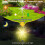 Solar Firework Meteor Lights 2 Pack Warm White 112 LED 2