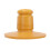 2pcs Rear Spring Bump Stop PU Yellow 12802494 Good Performance Excellent Elasticity compatible for Saab 9?3 2003?2015 4