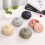 Ceramic Ashtray with Windproof Lid for Indoor Outdoor Use -Green 2