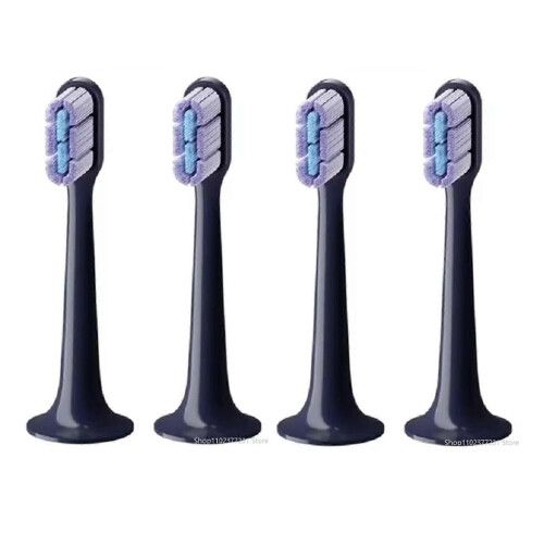 Electric Toothbrush compatible Heads for Xiaomi Mijia T700 Sonic, Soft Bristles, 4 Pack 1