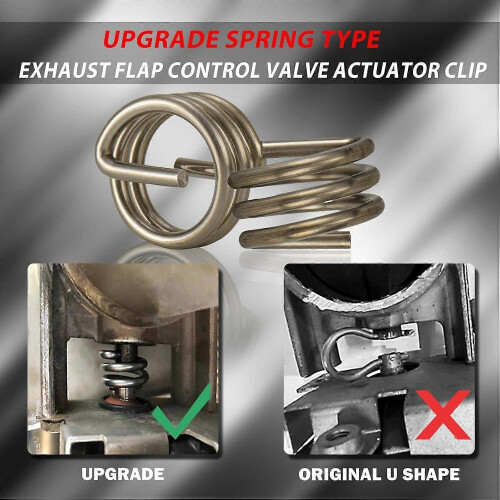 High quality brand new Improved Exhaust Flap Control Valve Actuator Clip Spring 2