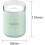 (Green) 350ml Cool Mist Humidifier LED Night Light Diffuser Purifier Atomizer 3