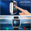 Compatible with Fitbit Versa 2 Screen Protector & Full Cover Case – 3-Pack (Rose Pink/Silver/Clear) 3