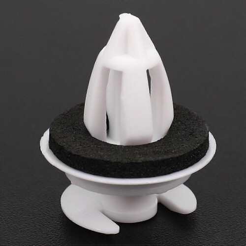 50Pcs Auto Door Trim Clips with Rubber Seal Compatible for BMW E34 E36 E38 E39 E46 M5 2