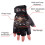 PU Leather Studded Half-Finger Motorcycle Gloves 4