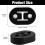 4Pcs Heavy Duty Rubber Exhaust Tail Pipe Mount Bracket Hanger Bushing Insulator 2