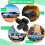 4Pcs Heavy Duty Rubber Exhaust Tail Pipe Mount Bracket Hanger Bushing Insulator 7