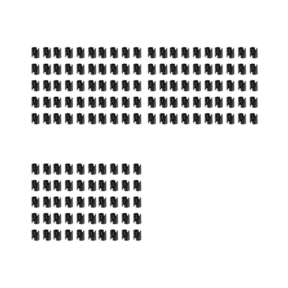 150Pcs Clips For Wire Shelving Wire Shelving Lock Clips Shelving Sleeves Shelving Sleeves Replacement Shelf Lock Clips 6032340226394