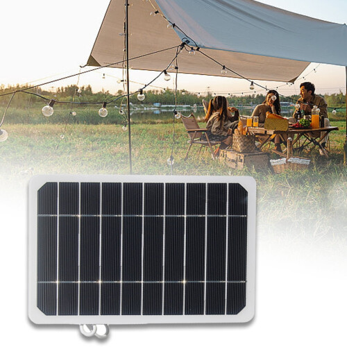 Bærekraftig solcellepanel 5V1A for overvåkingsutstyr USB-kompatibel 2