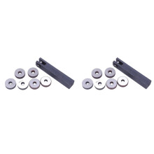14 X Roue Simple Jeu D'Outils de Moletage Linéaire Droit 0 5Mm 1.5Mm 2Mm Pas