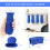 Silicone Pot Holders Set Heat-Resistant Non-Slip 8-Pc Black 2