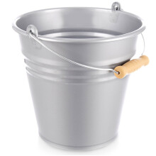 Wiadro plastikowe szare 7 l