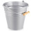 Wiadro plastikowe szare 10 l 1