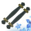 NICEXMAS2PCS Λαβή από δέρμα PU, ρετρό ντουλάπι, αντίκες λαβές, vintage συρτάρια, συρτάρια για 8