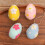 Décorations d'œufs de Pâques en feutrine colorée (12, 6, 5, 1 pièce) 5