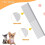 Pet Steel Comb Rounded Ends Small 2 Pack 5