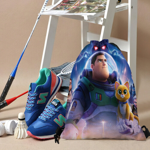 Αδιάβροχη τσάντα Buzz Lightyear & Toy Story: Ιδανική για γυμναστική, πεζοπορία, γιόγκα, 2
