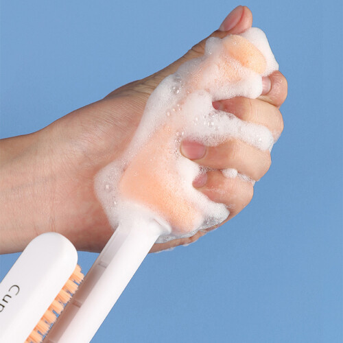 (White) 360 Rotating Cup Brush for Wine & Coffee