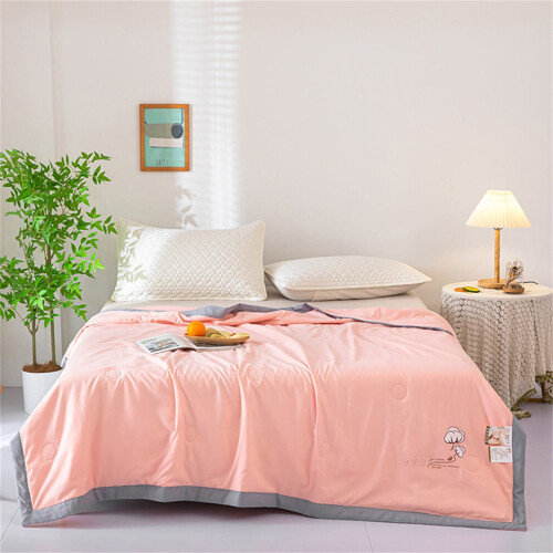 MBXM Πάπλωμα Σόγιας Summer Cool 200x230cm, Αναπνέον Πλενόμενο Ελαφρύ Σεντόνι – Συμβατό με 1