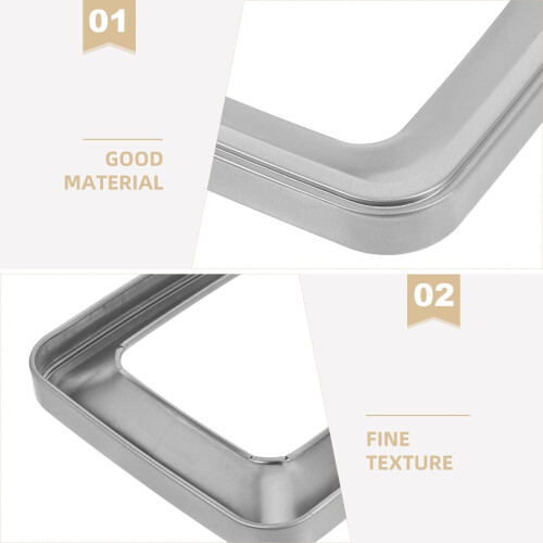 Stainless Steel Trash Can Lid 1 Piece 2