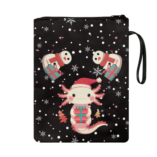 Snowflake Pattern Zip Book Cover for Paperback & Hardcover 1