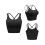 Γυναικείο Αθλητικό Σουτιέν Cami Tank Top με Ενίσχυση, Ασύρματο, Σταυρωτό, Πλάτη, Γιόγκα, 7
