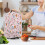 Coffee Machine Dust Cover for Home Kitchen & Kitchen Home 1pc Butterfly Rose Pattern 3
