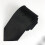 Men's Black Necktie Solid Color 8 cm Width Medium 4