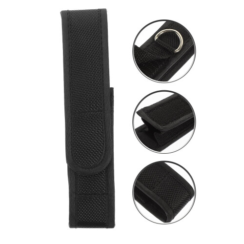 Outdoor Flashlights Pouch Flashlight Storage Holder Nylon Flashlight Torch Pouch 2